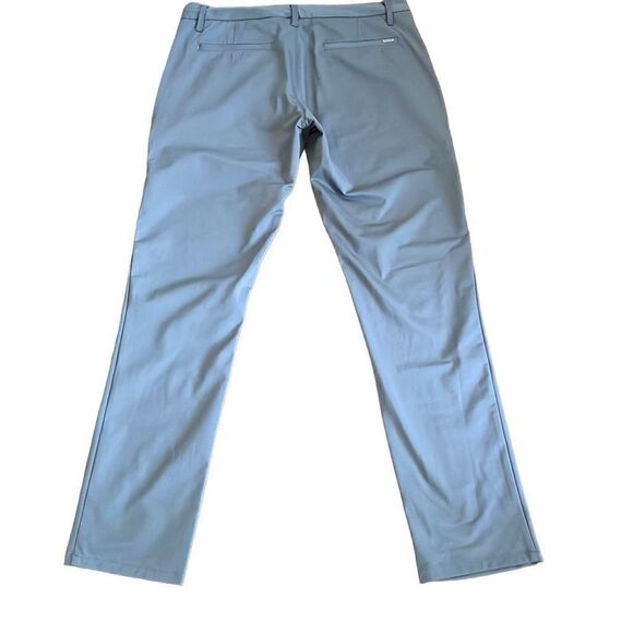 NWT Taylrd Gray Warp Knit Pants/Slacks - Size 32x30 - Picture 5 of 15